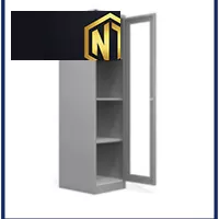 Tủ locker-Tủ hồ sơ 1 cánh kính 4 ngăn-Nội thất Ngọc Thịnh